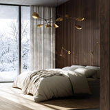 101 Copenhagen - Stingray Chandelier - Brass (5m) - Chandelier