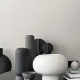 Kabin Vase, Fat - Bone White