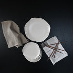 101 Copenhagen 4 Native Lunch or Dessert Plate with 4 dinner plates