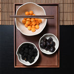 101 Copenhagen Native Bowl, Medio, Mini and petit with fruits and tomatoes