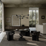 Brutus Dining Chair - Coffee