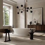 101 Copenhagen - Trumpet Table, Tall - Calacatta - Coffee or Side Table
