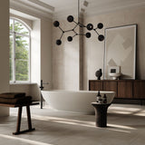101 Copenhagen - Trumpet Table, Tall - Calacatta - Coffee or Side Table