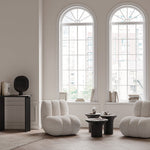 101 Copenhagen - Trumpet Table, Tall - Calacatta - Coffee or Side Table
