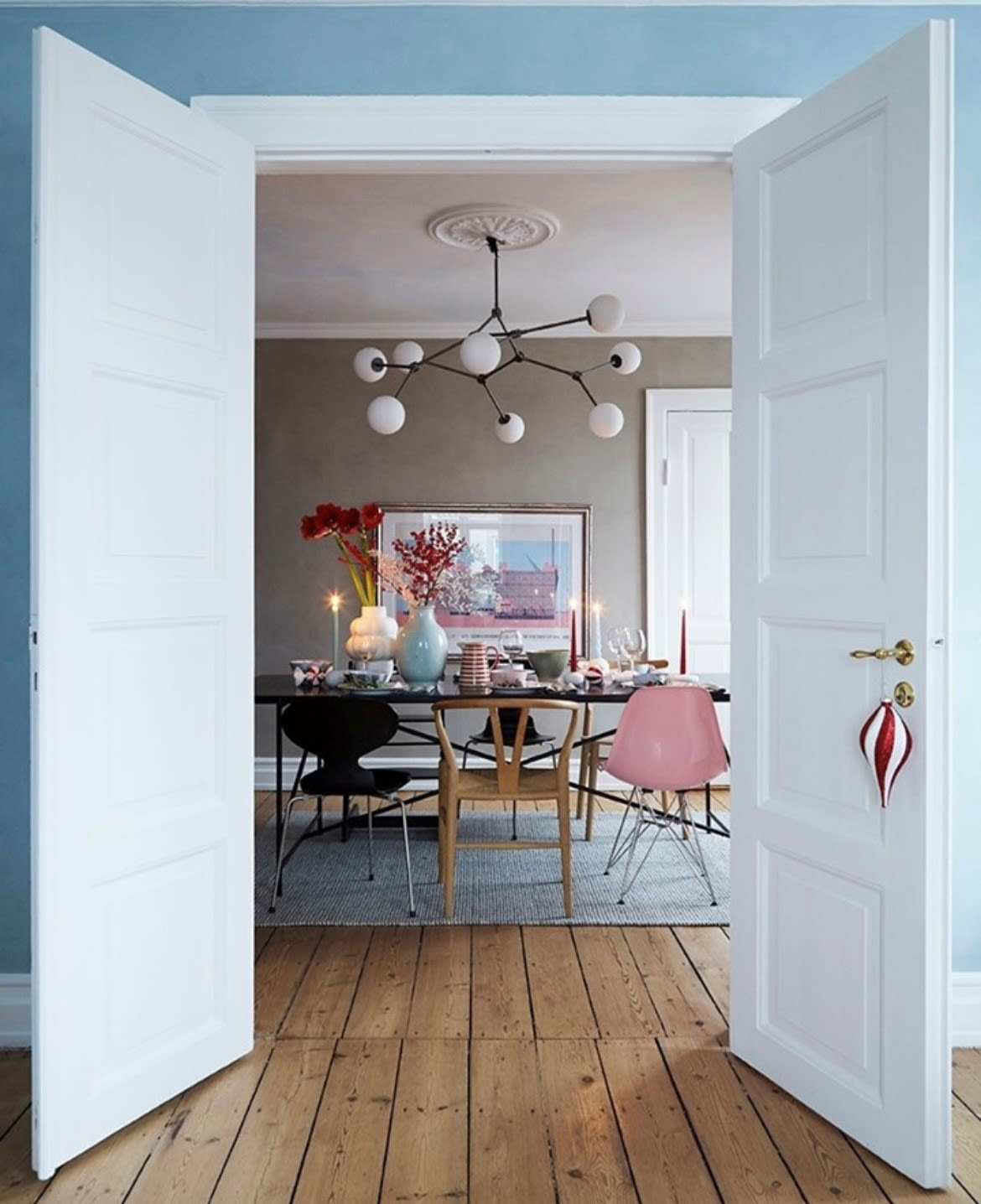101 Copenhagen - Drop Chandelier Bulp - Grey (5m) - Chandelier