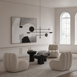 Sahn Chandelier - Bronze