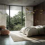 Stingray Chandelier - Brass (5m)