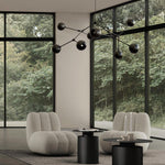 101 Copenhagen - Drop Chandelier Globe - Burned Black (5m) - Chandelier