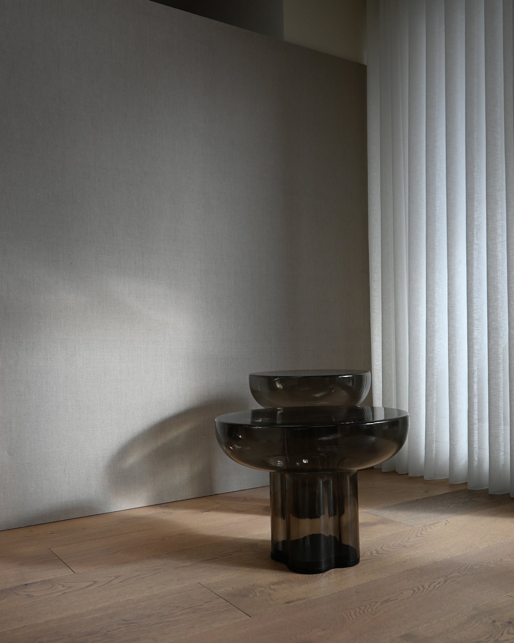 101 Copenhagen - Crown Table, Tall - Smoked Forest - Coffee or Side Table