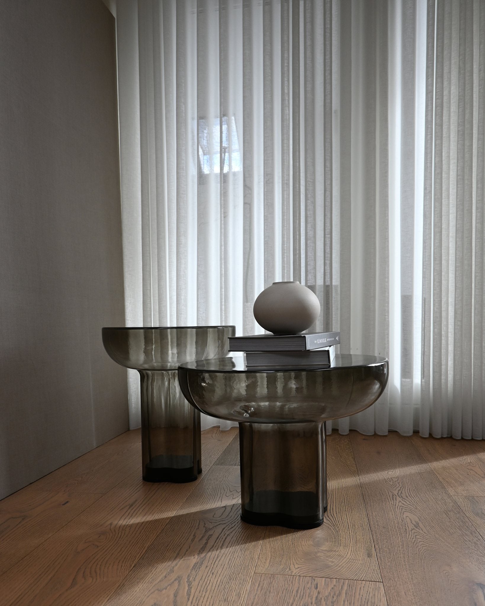 101 Copenhagen - Crown Table, Tall - Smoked Forest - Coffee or Side Table