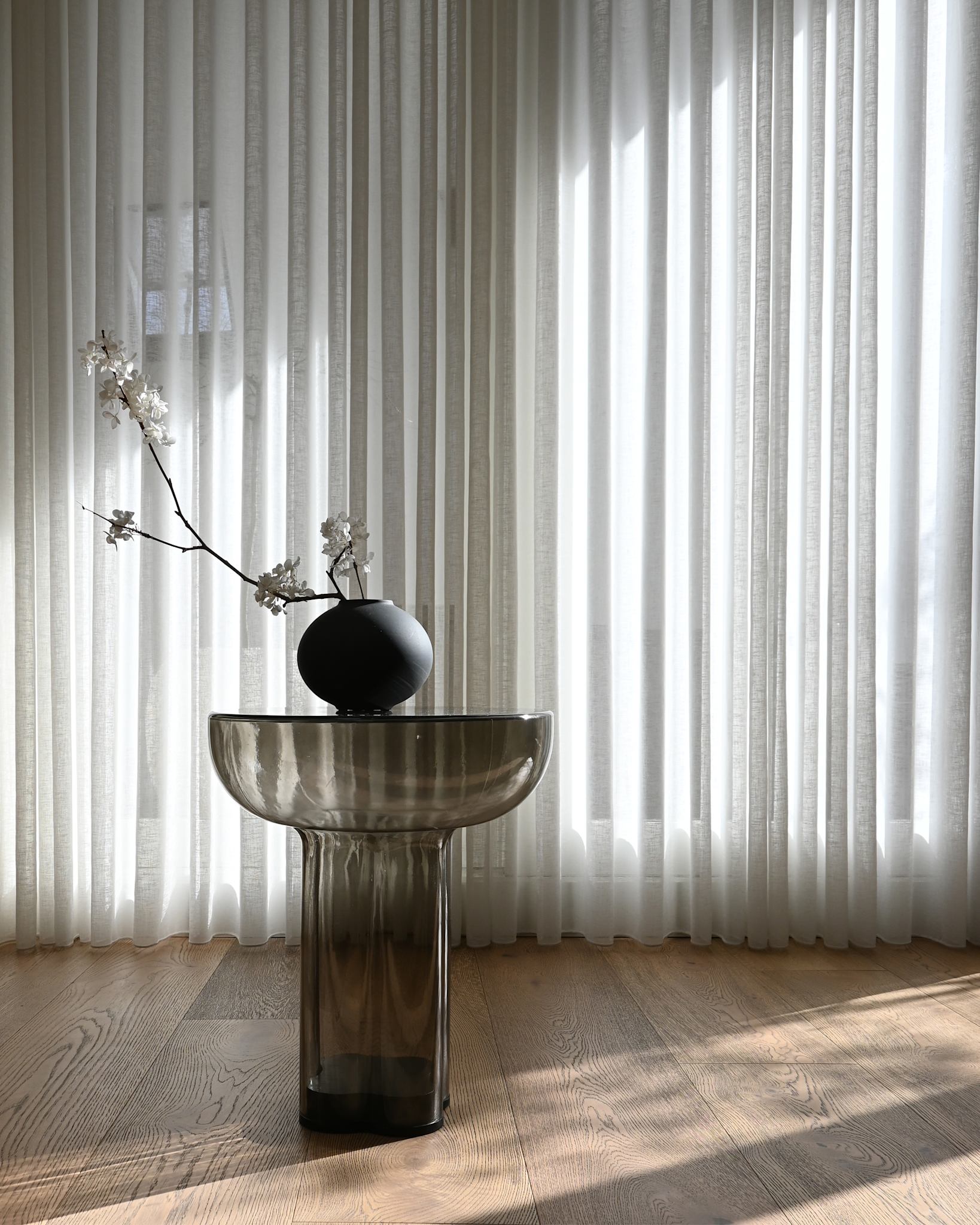 101 Copenhagen - Crown Table, Tall - Smoked Forest - Coffee or Side Table