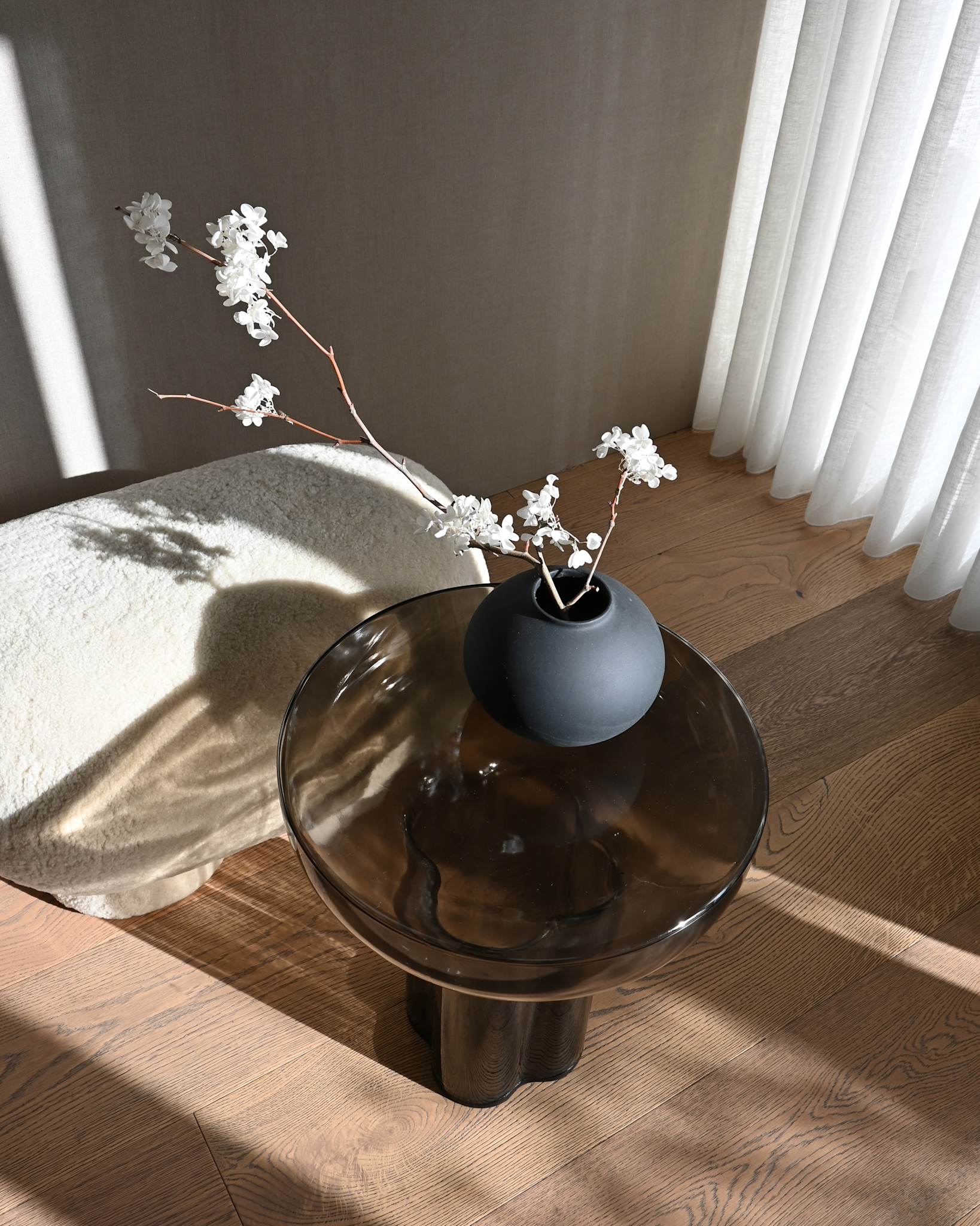 101 Copenhagen - Sunao Vase Fat, Petit - Black - Vase