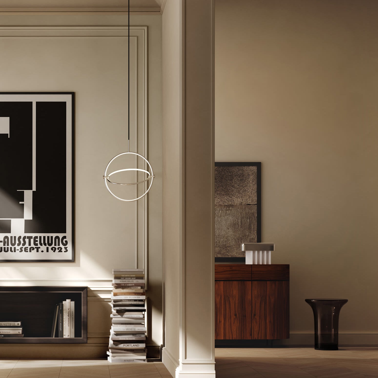 101 Copenhagen - Trumpet Table, Tall - Smoked Forest - Coffee or Side Table