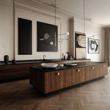 Sahn Chandelier - Chrome (5m)