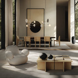Sahn Chandelier - Chrome (5m)