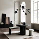 Stingray Chandelier - Burned Black (5m)