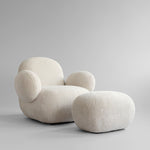 101 Copenhagen - Toe Ottoman - Sandshell (Sheepskin) - Ottoman