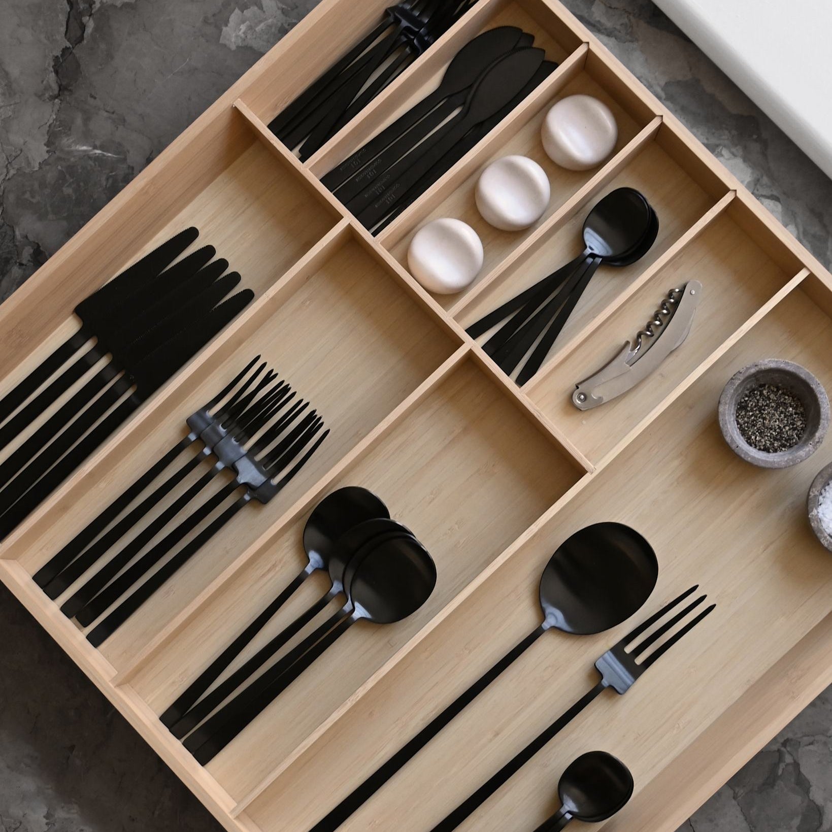 101 Copenhagen - Kogei Butter Knife - Black - Cutlery set