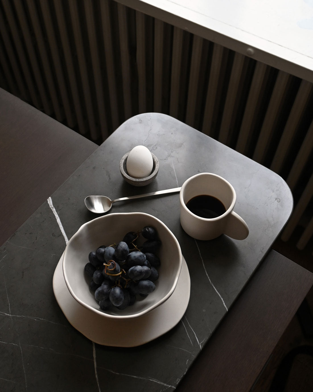 Native dinnerware with Kogei Long spoon