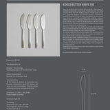 Kogei Knife Fat - Brushed Steel