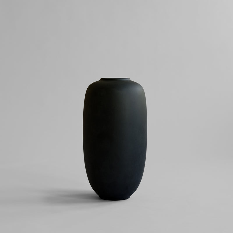 101 Copenhagen - Sunao Vase Slim, Big - Black - Vase