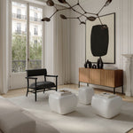 101 Copenhagen - Nama Lounge Chair - Aniline leather black - Lounge Chair