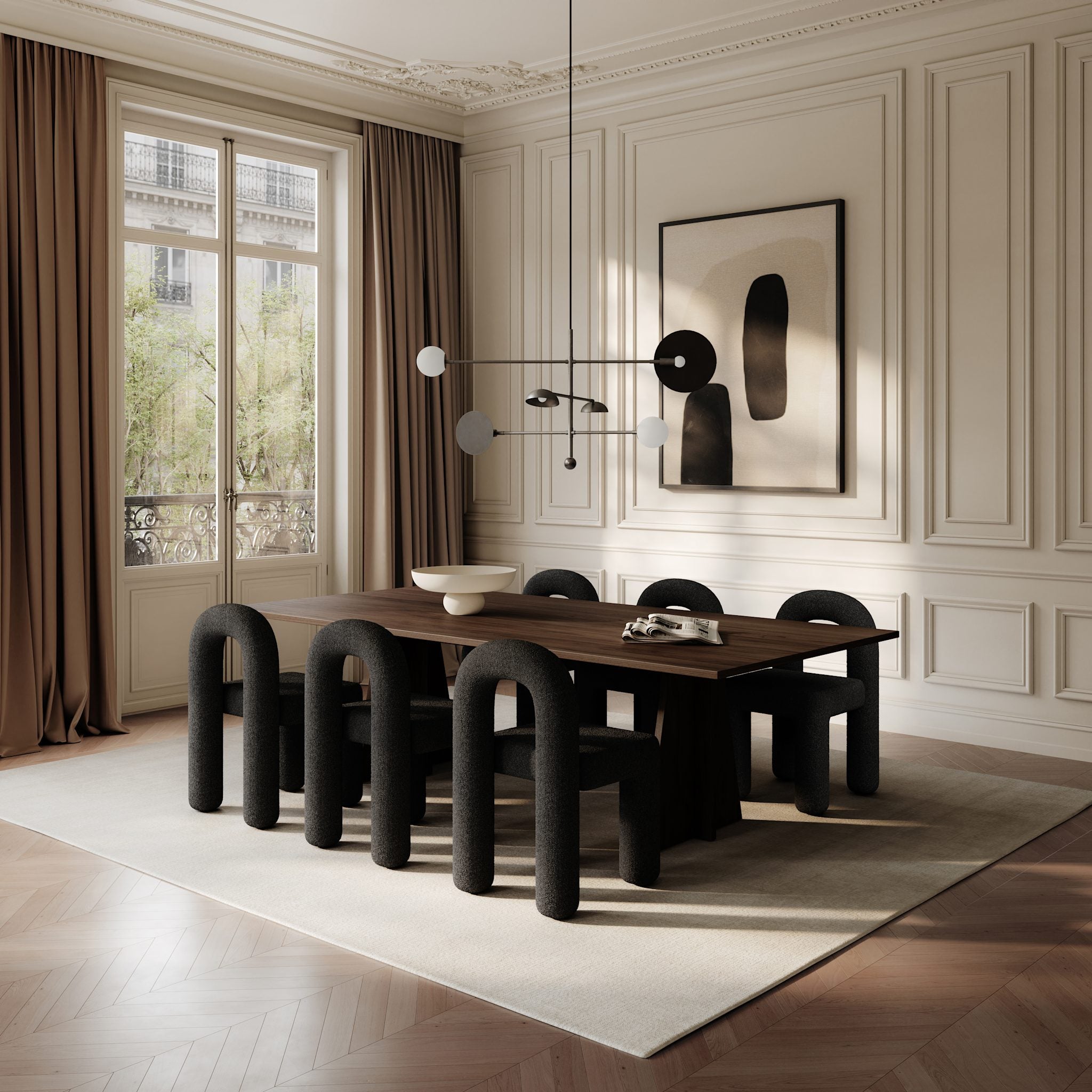 Daiku Dining Chair Deep Taupe 101 Copenhagen - Main Image