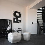 101 Copenhagen - Ishi Coffee Table, Medio - High Glaze Birch - Coffee or Side Table