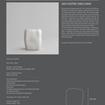 101 Copenhagen - Ishi Coffee Table, Mini - High Glaze Birch - Coffee or Side Table