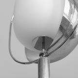 Pearl Floor Lamp - Chrome