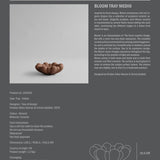 Bloom Tray, Medio - Almond