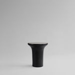 101 Copenhagen - Trumpet Table, Tall - Silver Travertine - Coffee Table