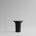 101 Copenhagen - Trumpet Table, Tall - Silver Travertine - Coffee Table