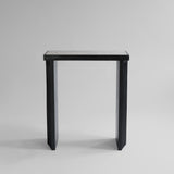 Arc Console - Silver Travertine