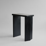 Arc Console - Silver Travertine
