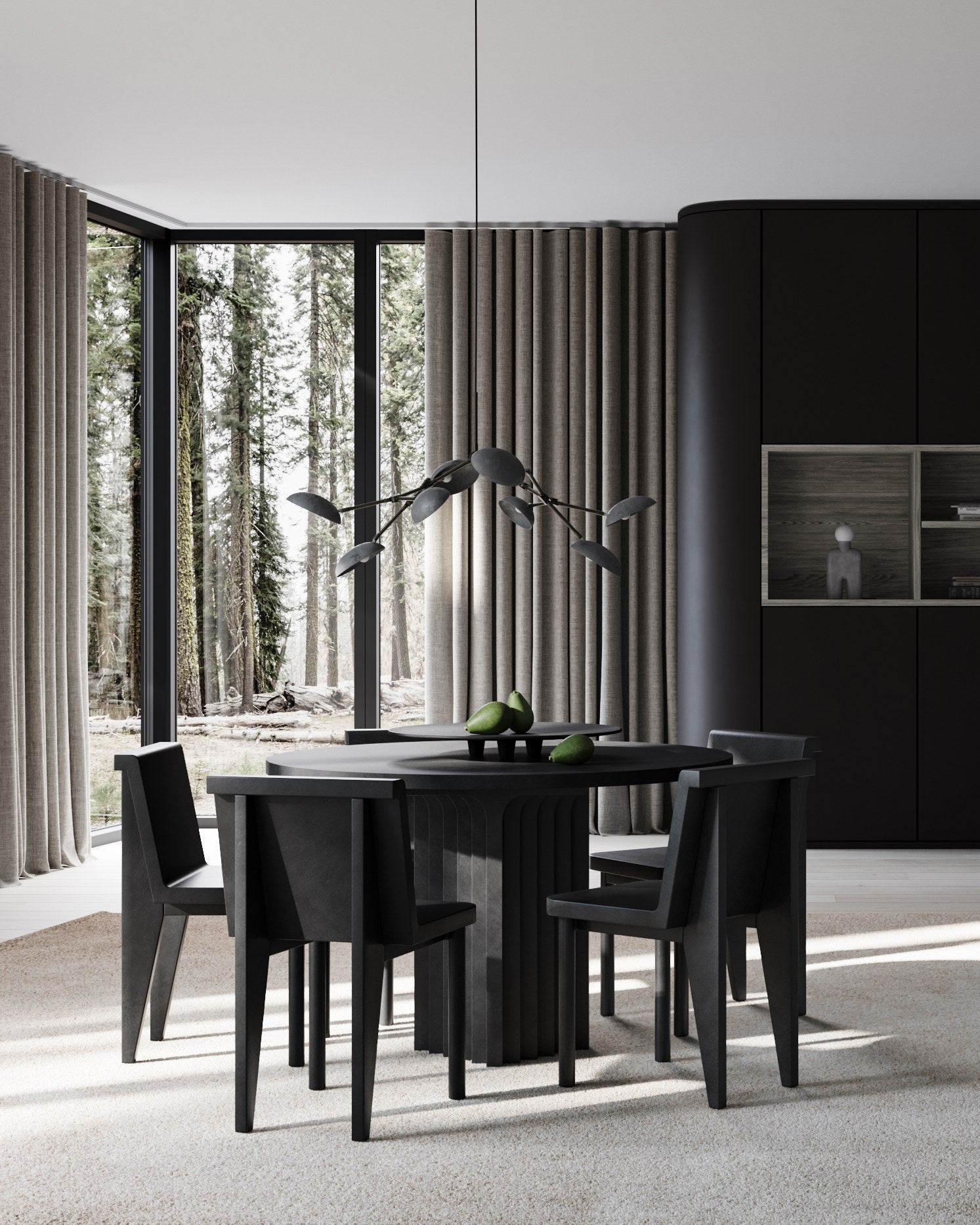 101 Copenhagen - Drop Chandelier, Mini - Oxidized - Chandelier