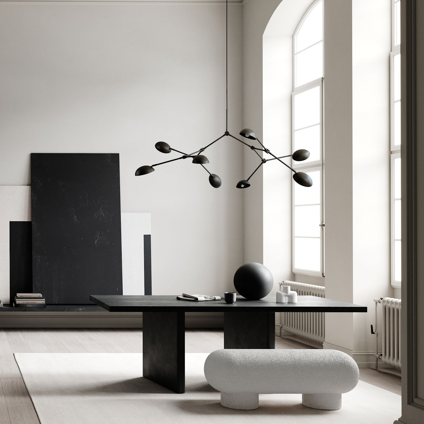 101 Copenhagen - Drop Chandelier - Bronze (5m) - Chandelier