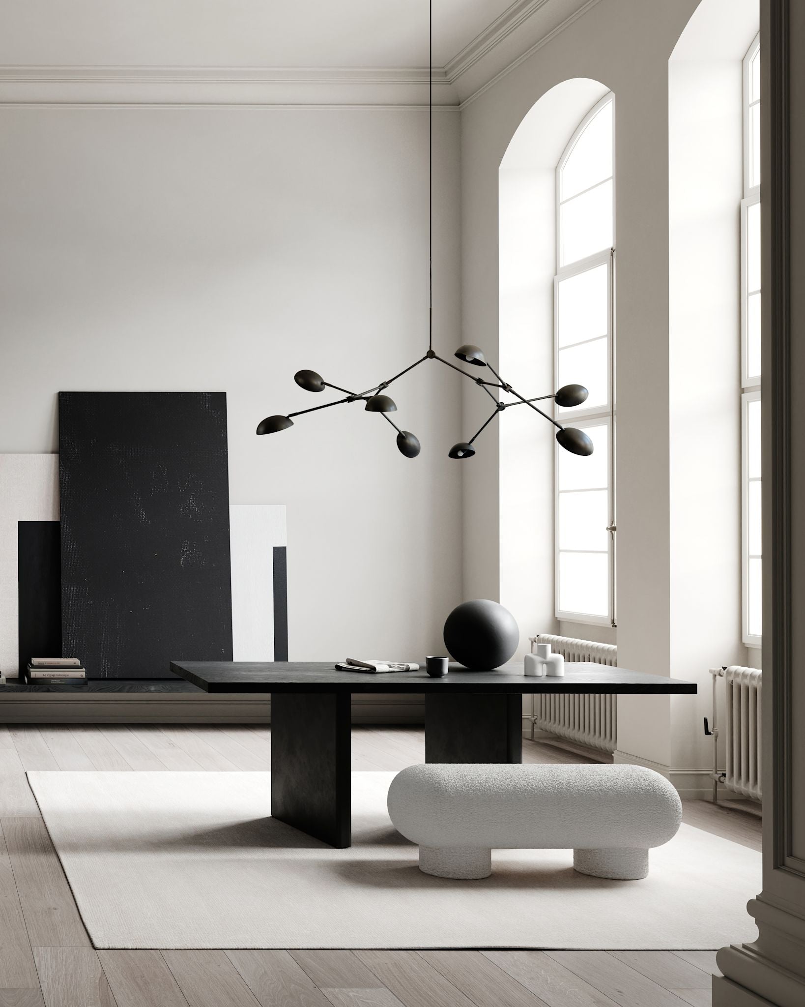 101 Copenhagen - Drop Chandelier - Bronze (5m) - Chandelier