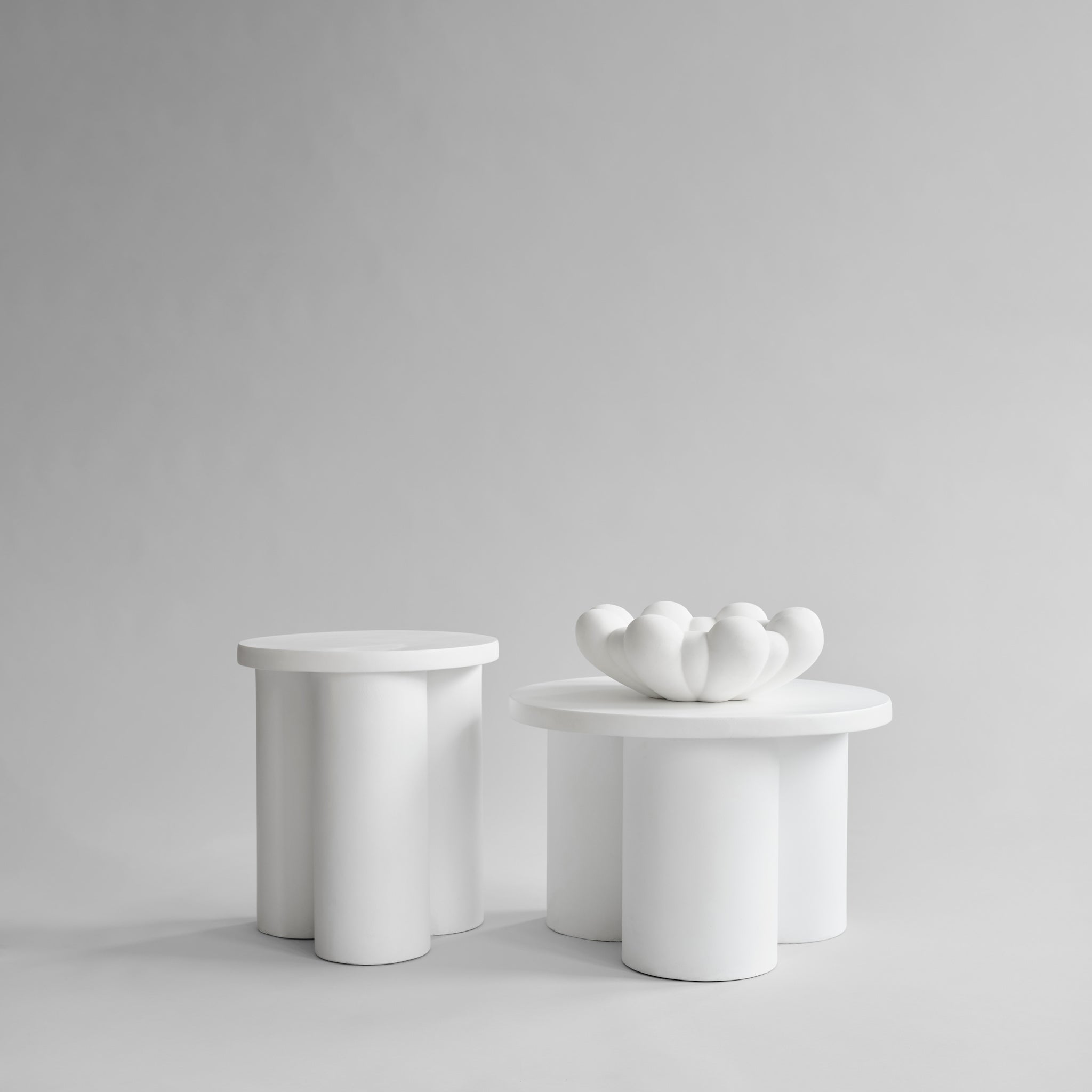 101 Copenhagen - Big Foot Table, Tall - Bone White - Coffee or Side Table