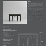 101 Copenhagen - Bow Bench - Coffee - Bench