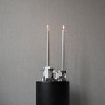 101 Copenhagen - Brick Candle Holder, Tall - Calacatta - Candle Holders