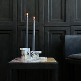 101 Copenhagen - Brick Candle Holder, Tall - Calacatta - Candle Holders