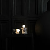 101 Copenhagen - Brick Lamp, Low - Calacatta - Table Lamp