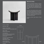 101 Copenhagen - Brutus Stool - Coffee - Stool