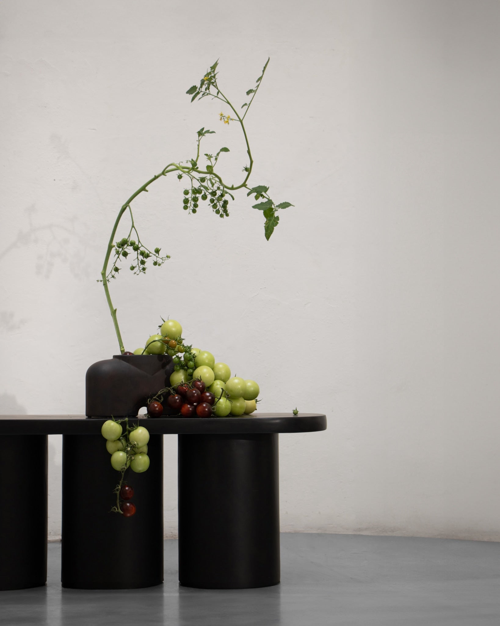 101 Copenhagen - Cobra Vase Fat, Medio - Black - Vase