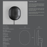 101 Copenhagen - Clam Wall Lamp - Bronze - Wall Lamp