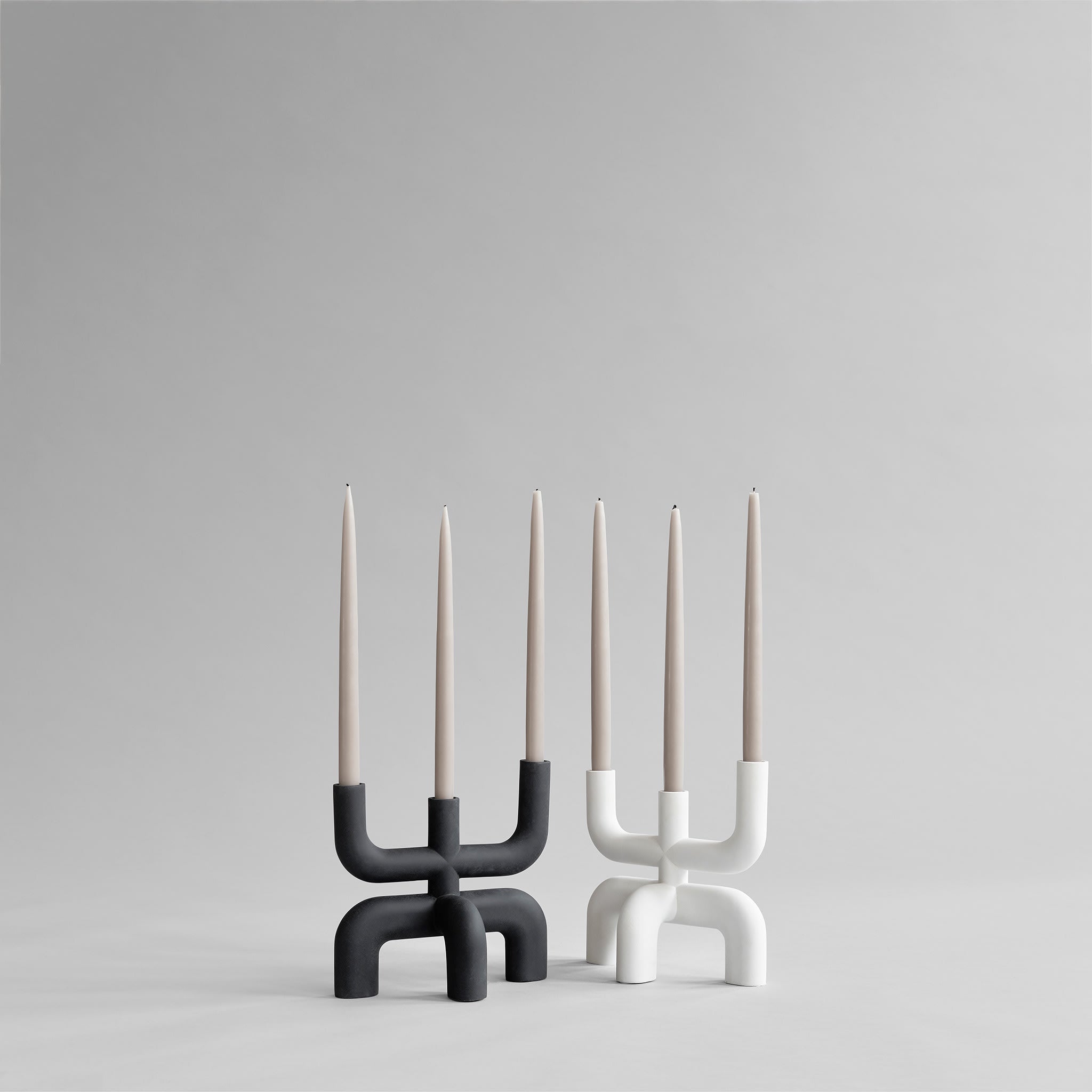 101 Copenhagen - Cobra Candle Holder - Bone White - Candle Holders