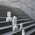 Cobra Series Bone White on metro staircase