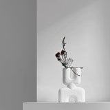 101 Copenhagen - Cobra Vase Double, Mini - Bubble White - Vase