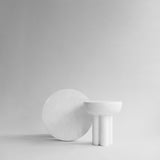 101 Copenhagen - Crown Table, Low - Bone White - Coffee or Side Table